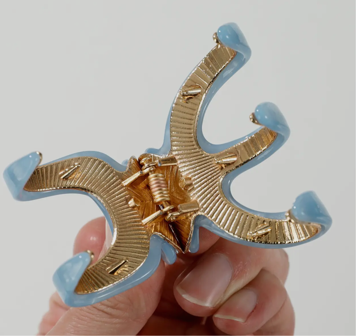 Small Octopus Metal Claw Clip