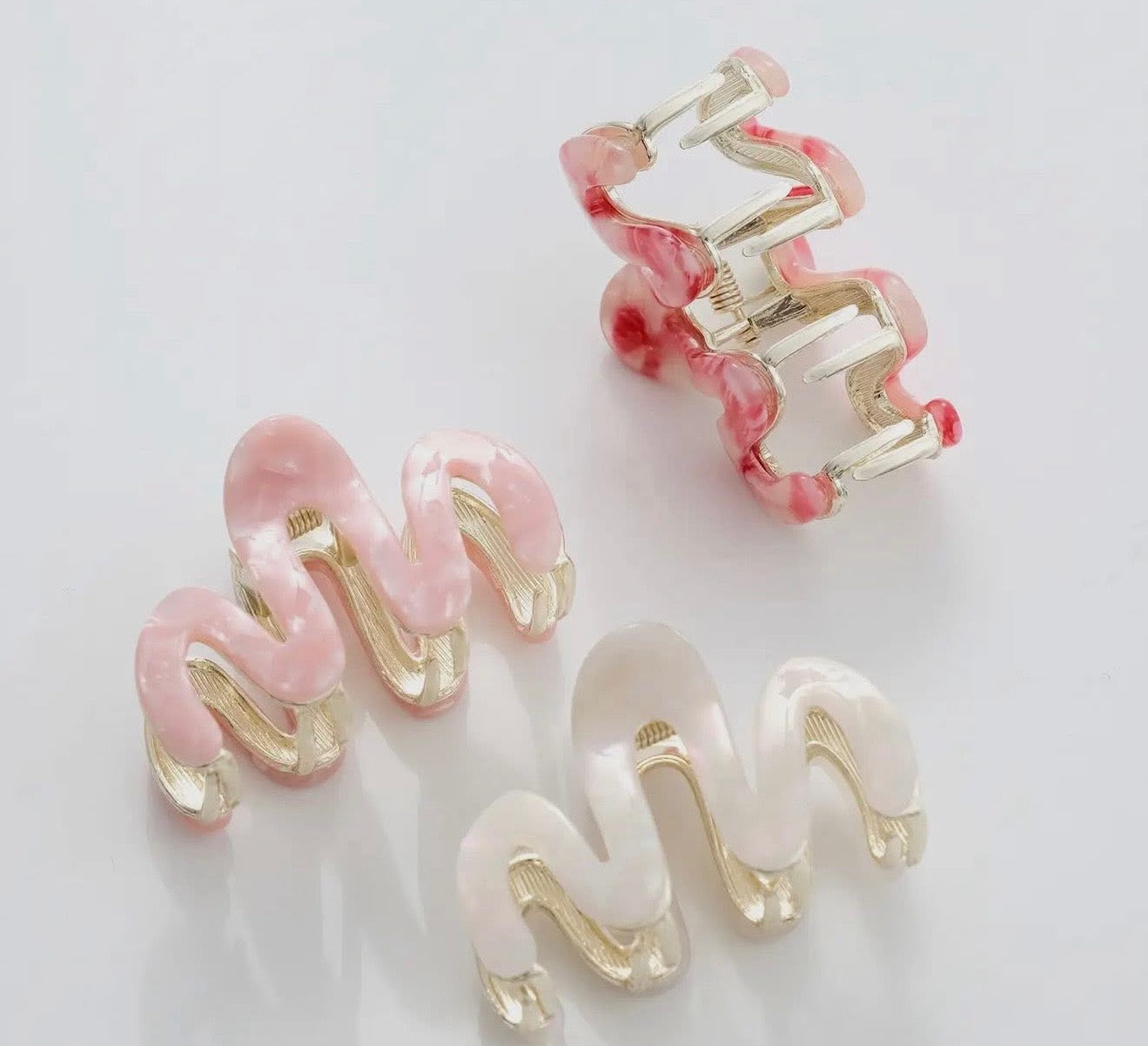Mini squiggle clips