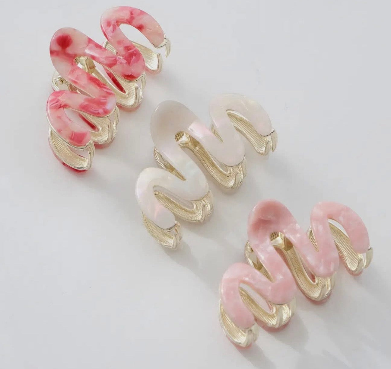 Mini squiggle clips