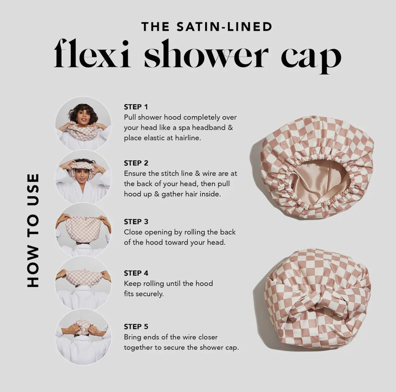 Flexi Shower Cap