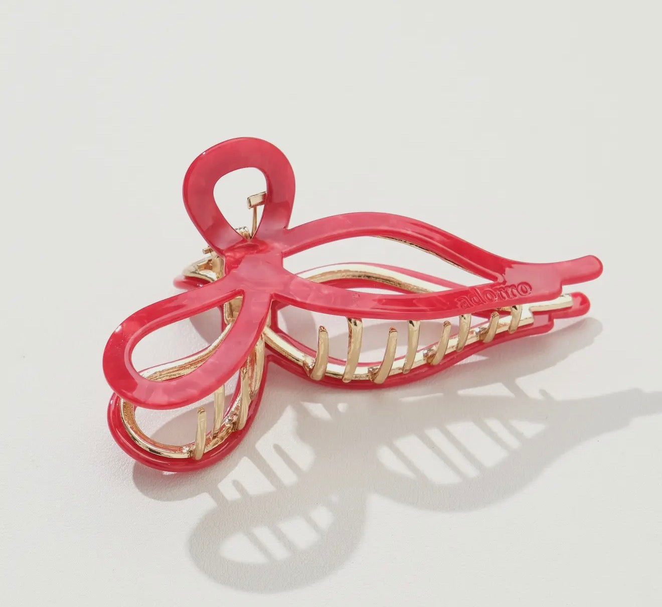 V-day Bow Hair Clip