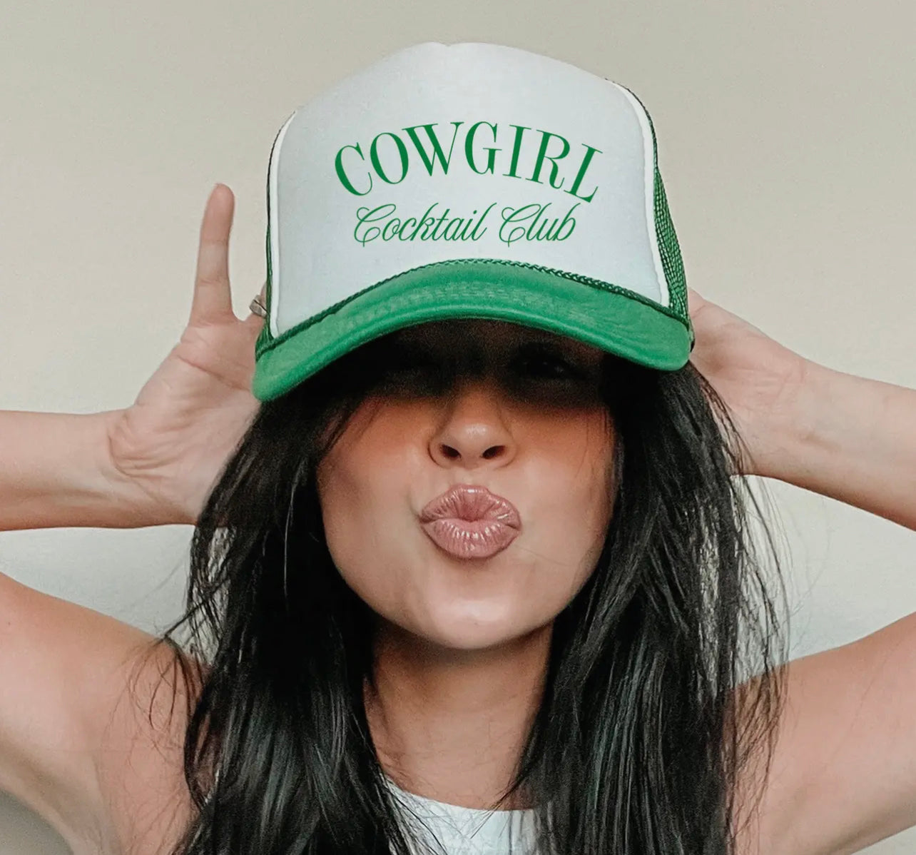 Cowgirl Cocktail Club Trucker Hat