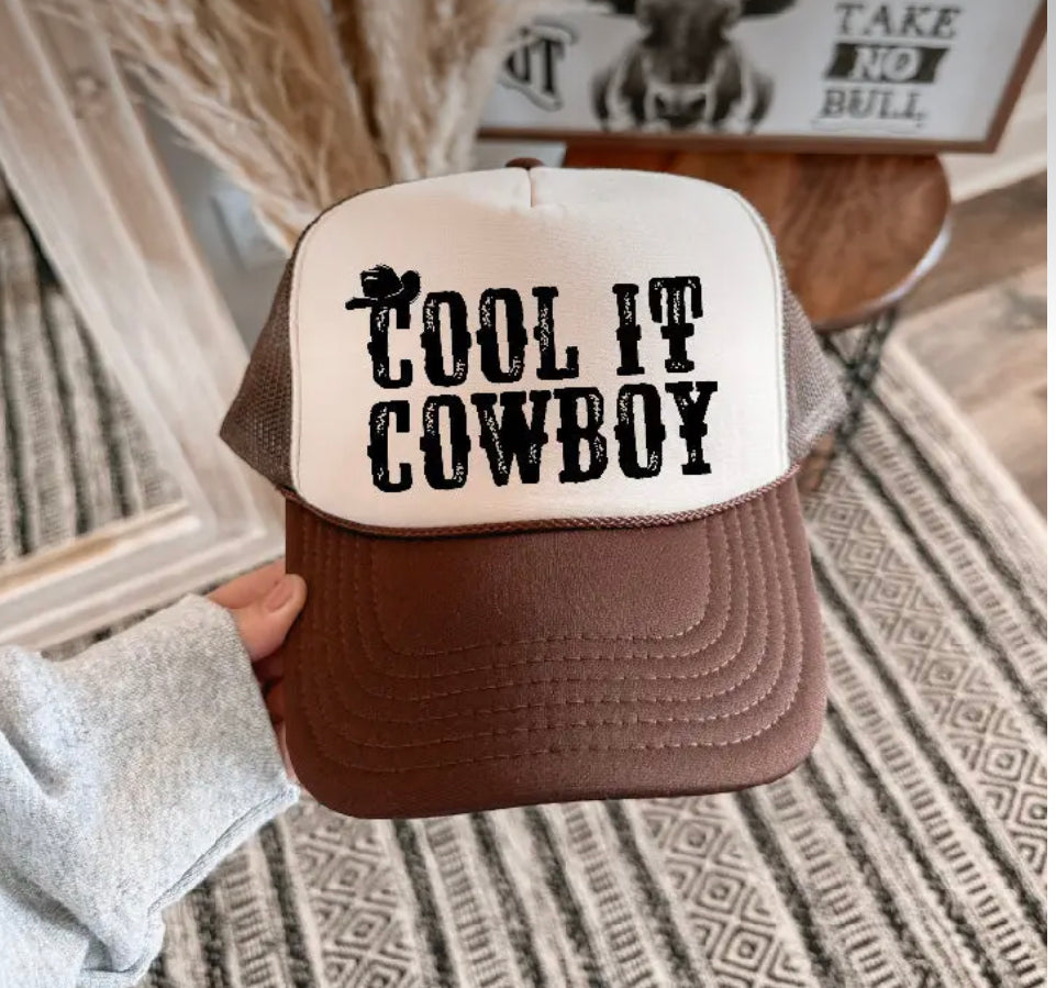 Cool It Cowboy Trucker Hat