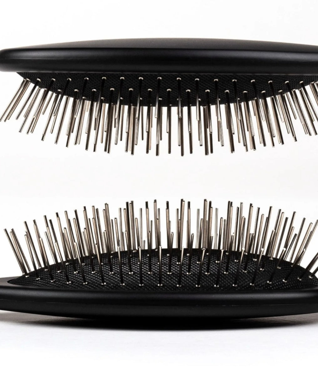 Metal Tip Hair Extension Brush