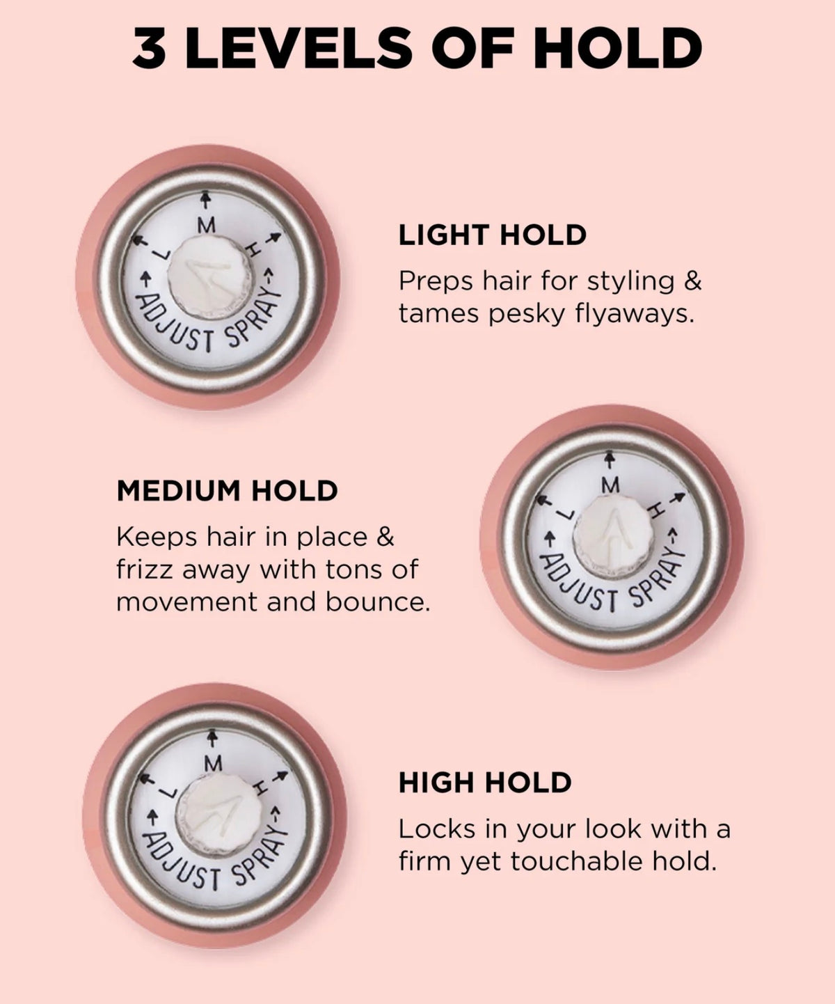 DESIGNME 3-Way Hairspray