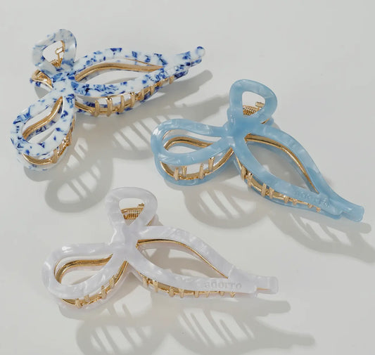 Bow Clips — Coastal Vibes