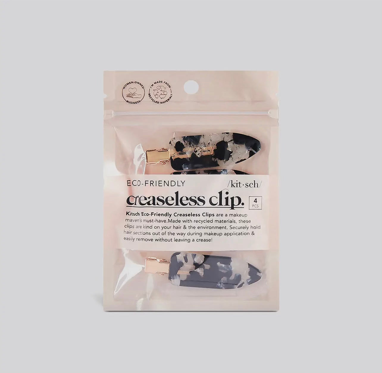 Eco-Friendly Creaseless Clips Set- 4 Pack