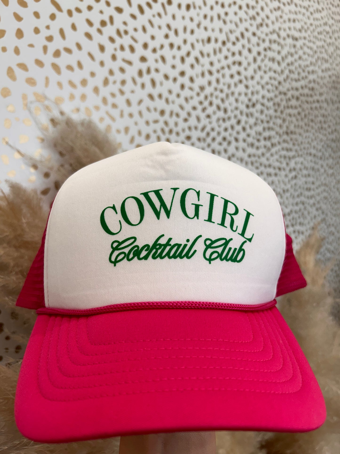 Cowgirl Cocktail Club Trucker Hat