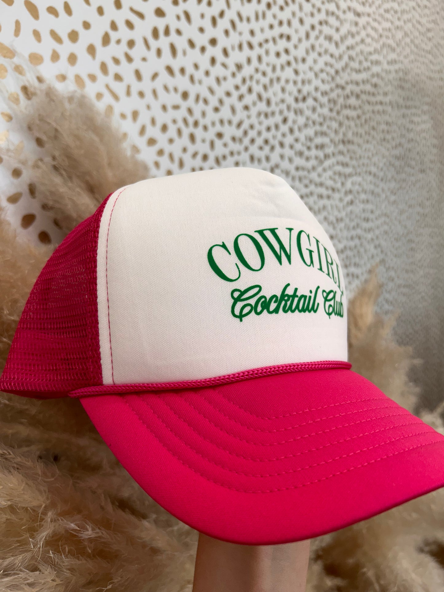 Cowgirl Cocktail Club Trucker Hat