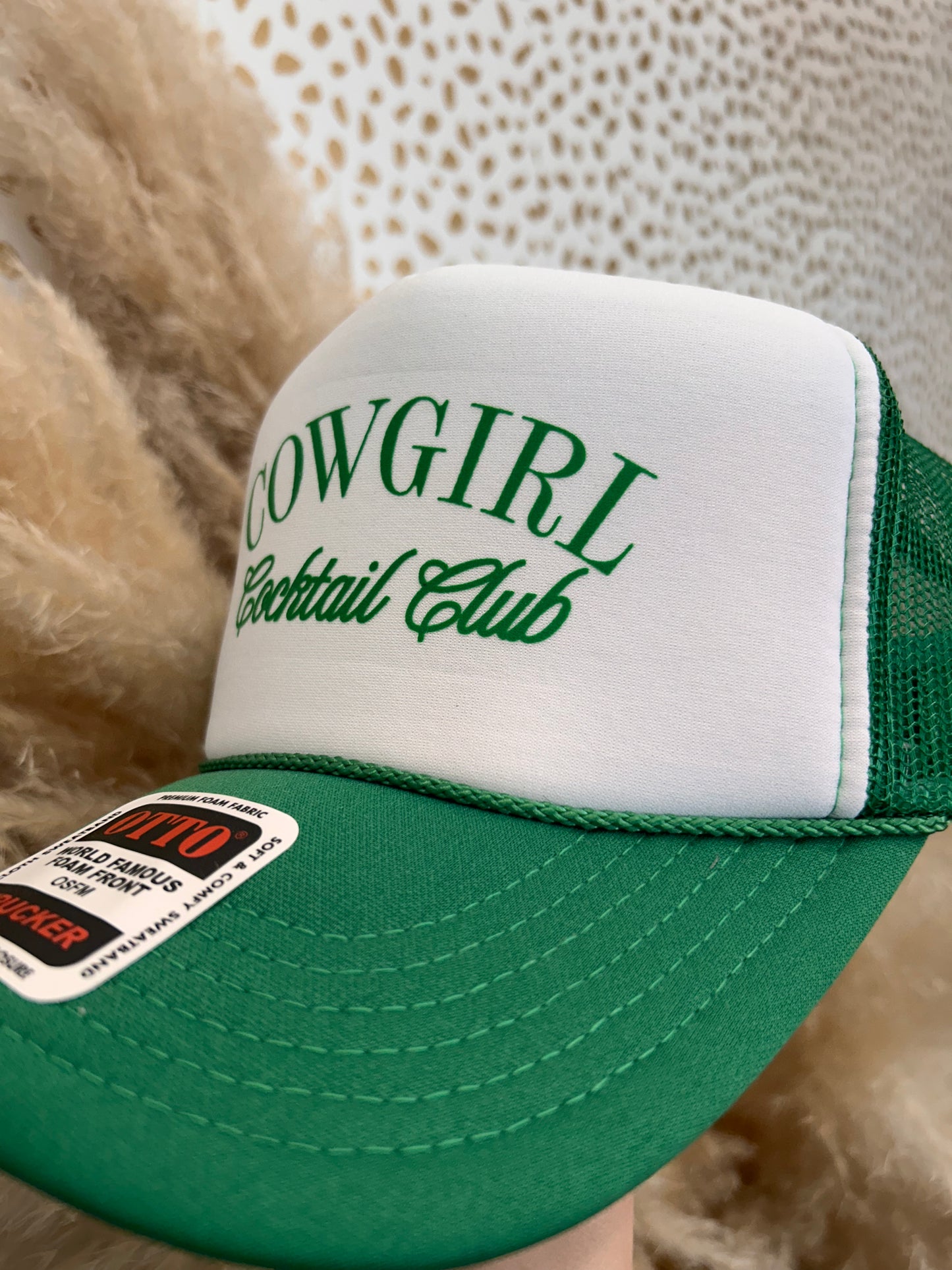 Cowgirl Cocktail Club Trucker Hat